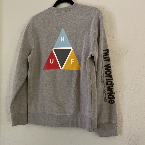 ⚡️HP⚡️HUF Prism Trail Crewneck Sweater - Picture 10 of 10